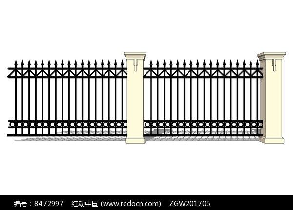 歐式庭院鐵藝護欄 經典設計與實用藝術的完美融合